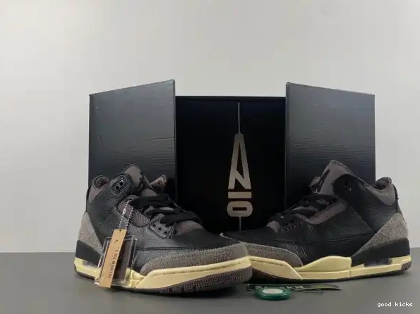 80% Off Sale x 3 Jordan Black FZ4811-001 Ma Maniere Air A 0324